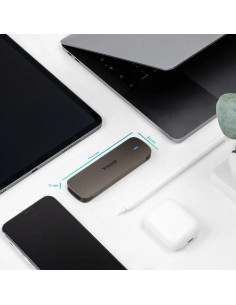 CAJA EXTERNA TOOQ ALUMINIO SSD M.2 CCS USB 3.1 BROWN 2