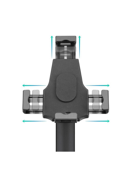 SOPORTE SOBREMESA TOOQ ANTIRROBO PARA TABLET 7.9-10.5 BLACK