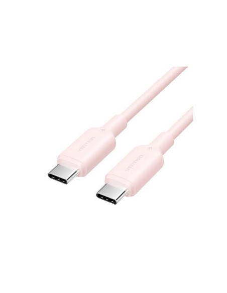 CABLE USB-C 2.0 VENTION TIPO USB-C/M - USB-C/M 3A 2M ROSE