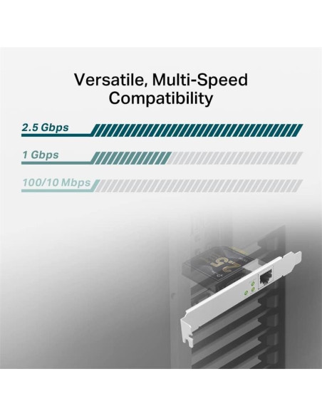 TARJETA DE RED TP-LINK PCIE ETHERNET 2.5 GIGABIT LOW PROFILE