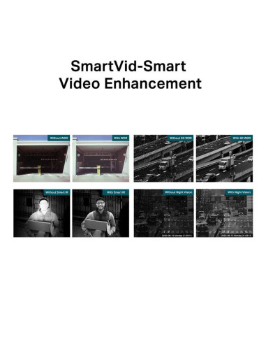 CAMARA IP TP-LINK VIGI BULLET EXTERIOR MICROSD 4MP 4MM IR 30M IP67 POE