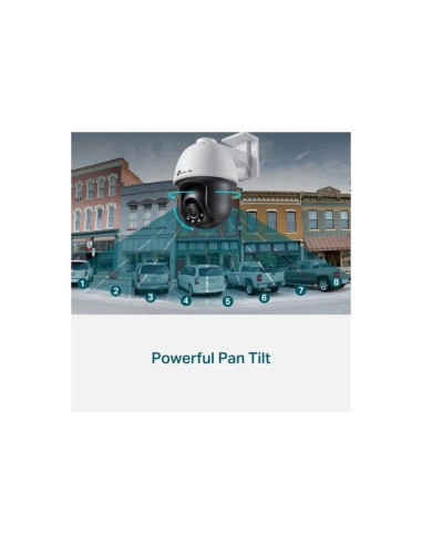 CAMARA IP TP-LINK VIGI PT EXTERIOR 4MP 4MM IR 30M POE