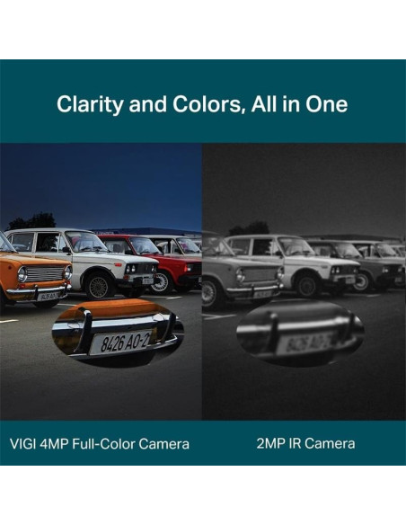 CAMARA IP TP-LINK VIGI PT 4MP 4MM IR 30M IP66 POE