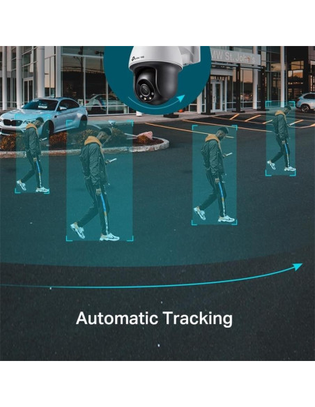 CAMARA IP TP-LINK VIGI PT 4MP 4MM IR 30M IP66 POE