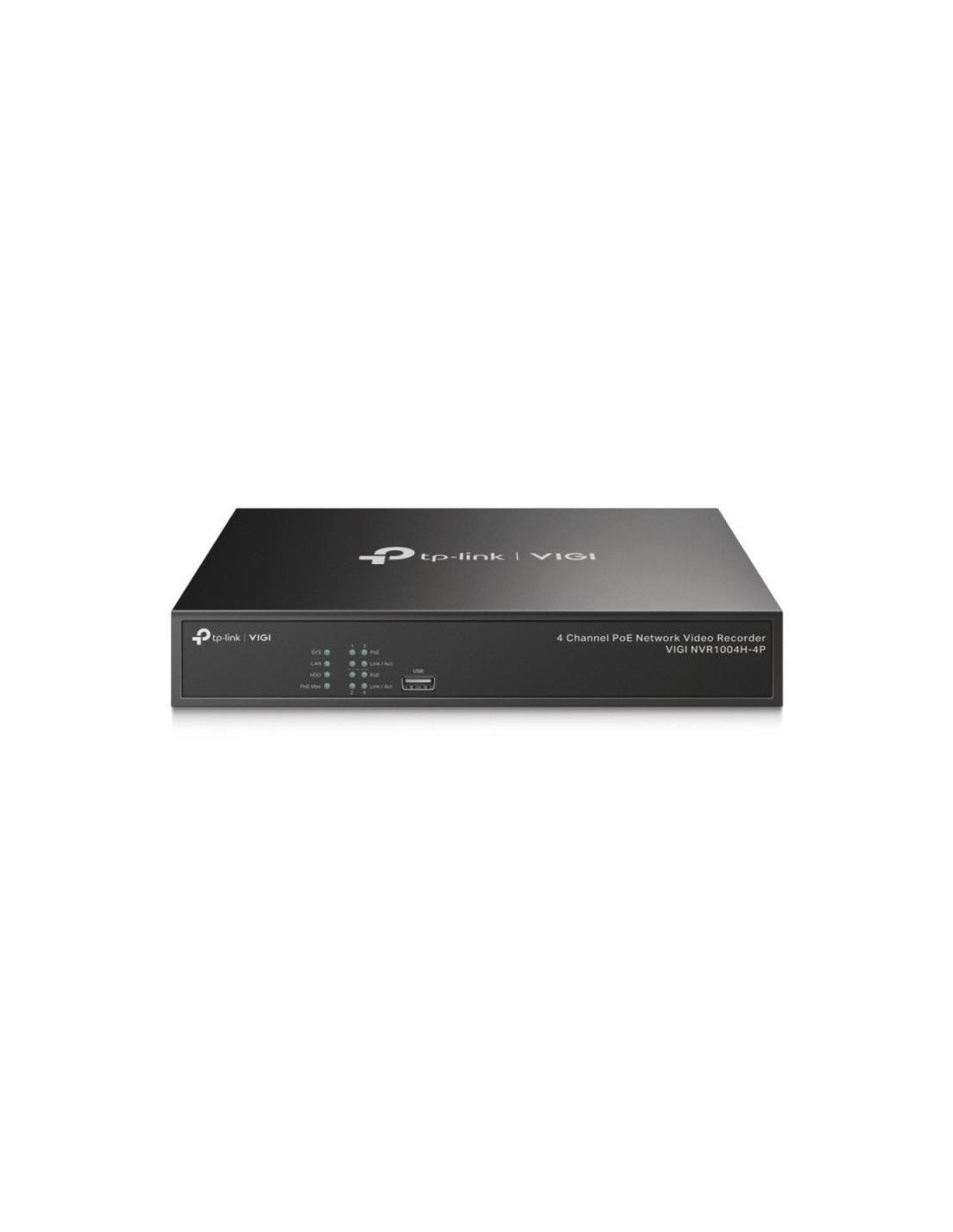 GRABADOR IP NVR TP-LINK VIGI 4 CH IP 1HDD H265+ POE