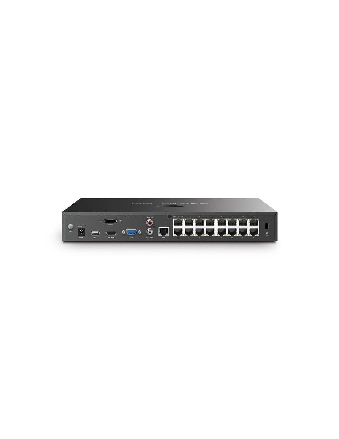 GRABADOR IP NVR TP-LINK VIGI 16 CH IP POE 2HDD H.265+
