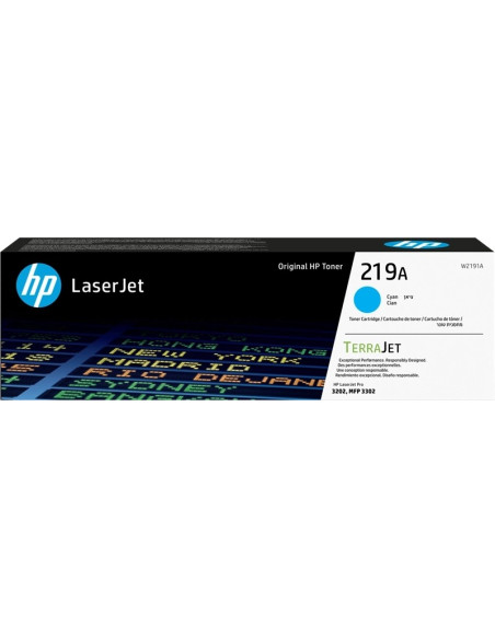 TONER HP W2191A 219A CYAN
