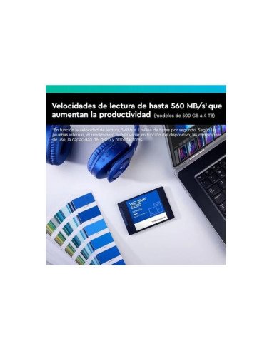 DISCO DURO SSD WESTERN DIGITAL 4TB BLUE SA510 2.5 SATA
