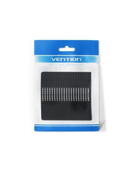 TIRAS ORGANIZADORA VENTION 11CM BLACK PACK 20UD