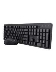 TECLADO + RATON TRUST ODY II WIRELESS SILENT BLACK