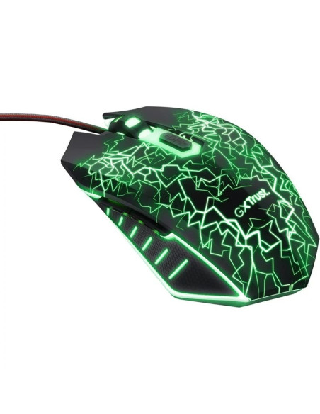 RATON TRUST GAMING GTX 105X IZZA USB 400DPI RGB BLACK