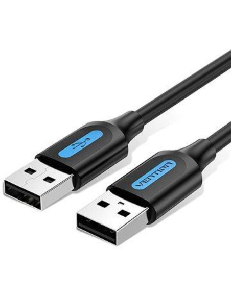 CABLE VENTION USB 2.0 USB-A - USB-A  480MBPS 60W 0.5M BLACK