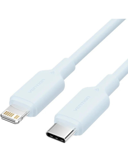 CABLE USB 2.0 VENTION USB-C - LIGHTNING 27W 480MBPS 1M BLUE