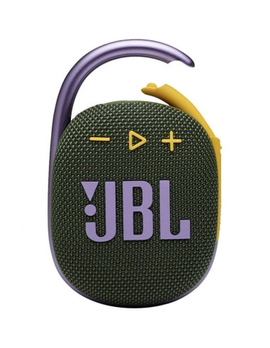 ALTAVOZ JBL CLIP 4  WIRELESS BLUETOOTH 5.1 IP67 GREEN