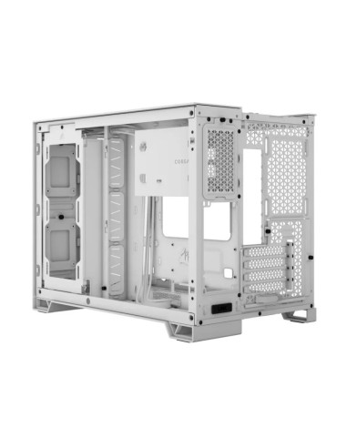 CAJA ORDENADOR GAMING CORSAIR 2500X CRISTAL TEMPLADO WHITE