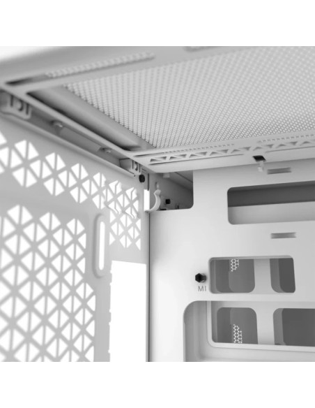 CAJA ORDENADOR GAMING CORSAIR 2500X CRISTAL TEMPLADO WHITE