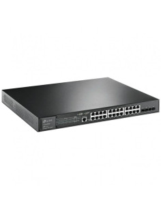 SWITCH TP-LINK 24 PUERTOS GIGABIT POE+ 4 PUERTOS 10GE SFP+ L2+ 2