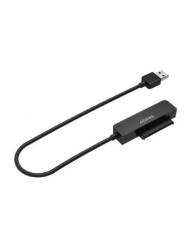 ADAPTADOR USB 3.1 USB-A - SATA 2.5/3.5 AISENS BLACK