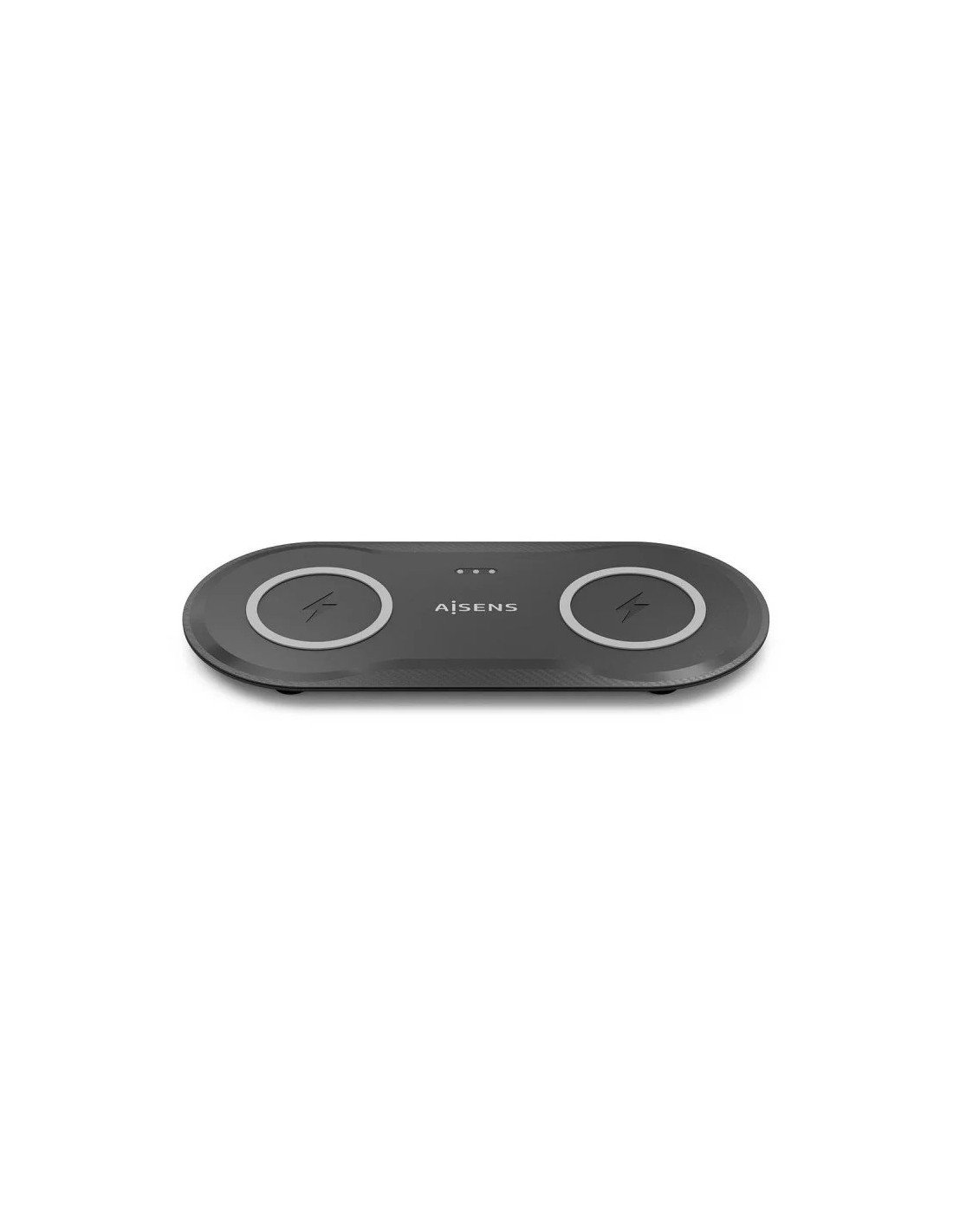 BASE DE CARGA AISENS WIRELESS SMARTPHONE/AURICULAR 15W USB-C BLACK