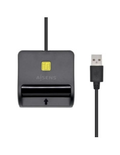 LECTOR DE TARJETAS DNI AISENS DNI + SIM/MICROSD USB BLACK