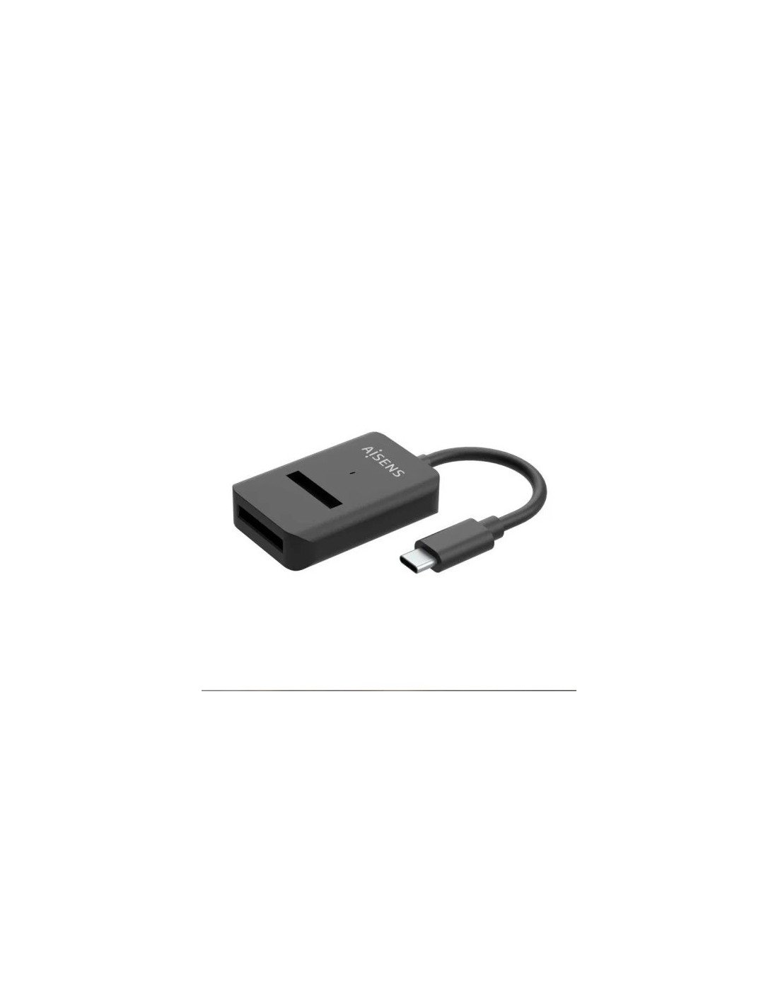 ADAPTADOR DOCK AISENS USB-C 3.1 - M.2 SATA/NVME BLACK