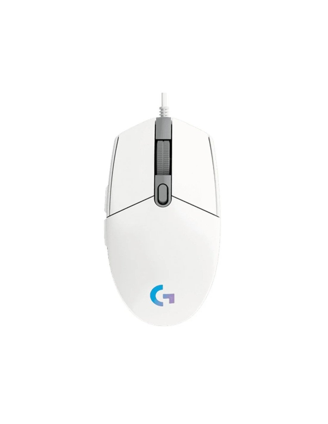 RATON LOGITECH G102 LIGHTSYNC RGB USB WHITE