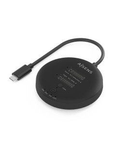 DOCK STATION CLONE AISENS X2 M2 NVME USB-C 3.2 BLACK 2