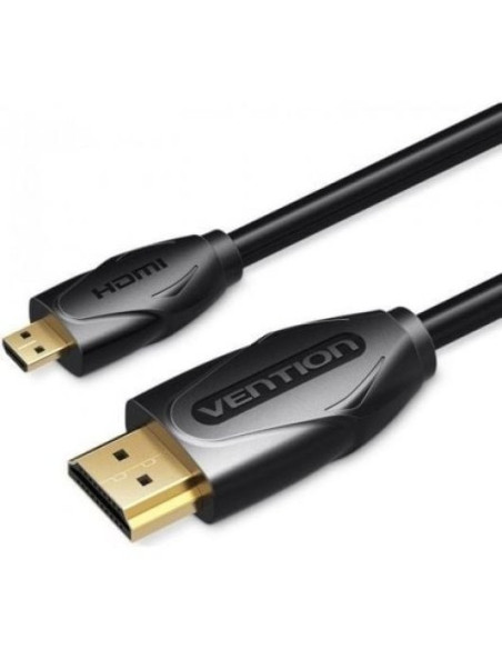 CABLE HDMI 1.4  HDMI/M - MICRO HDMI/M VENTION 1M BLACK
