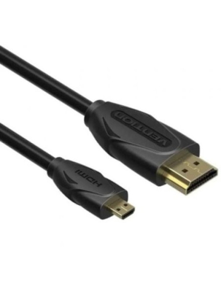 CABLE HDMI 1.4  HDMI/M - MICRO HDMI/M VENTION 1M BLACK