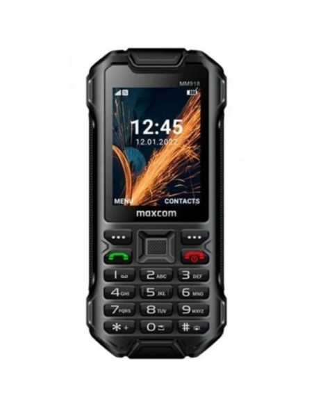 SMARTPHONE MAXCOM STRONG MM918 2.4 4G/IP68 VOLTE RUGERIZADO BLACK