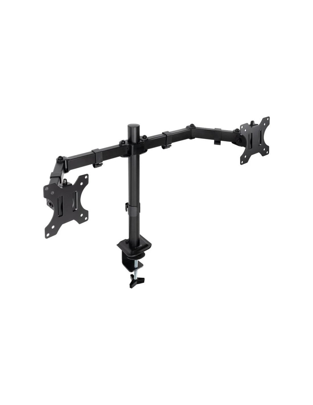 SOPORTE DE MESA TV/MONITOR TOOQ 17-27 2 BRAZOS BLACK
