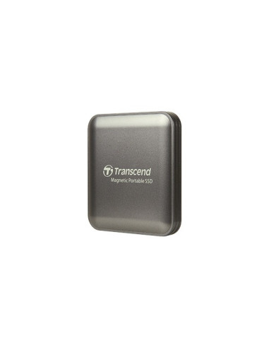 DISCO DURO SSD EXTERNO TRANSCEND 2TB 2,5 USB-C MAGSAFE SILVER
