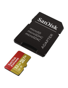 MEMORIA MICRO SD 32GB SANDISK ULTRA HC C10 + ADAPTADOR SD 2