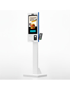 KIOSKO AUTOSERVICIO AVPOS SMARTLINE SUELO 27 OCTA/8GB/128GB/WIFI/PRINTER/2D ANDROID13 2