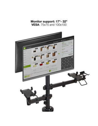 SOPORTE DE MESA AVPOS 4-1 PARA TPV/MONITOR/IMPRESORA/DATAFONO