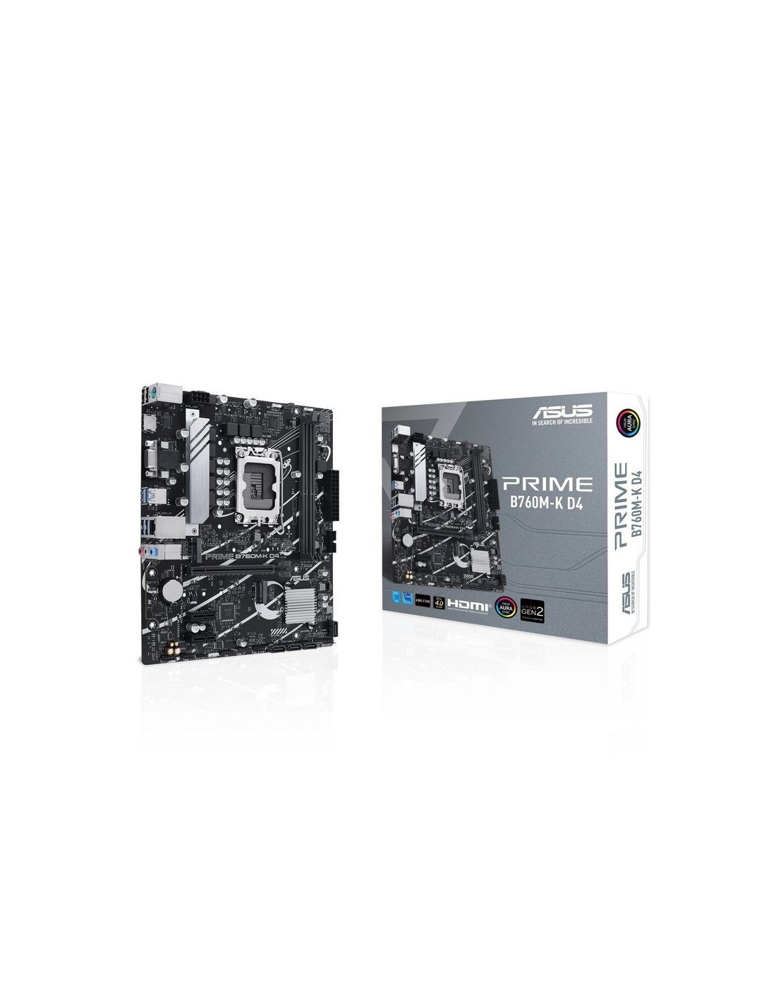 PLACA BASE ASUS PRIME B760M-K D4 MATX 2XDDR4 HDMI VGA