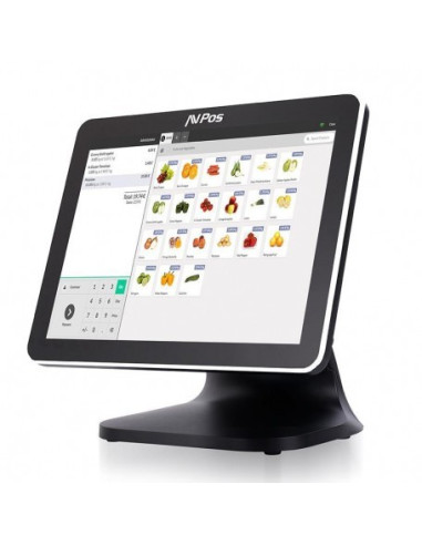 TPV AVPOS K5000 PLUS 15 ALUMINIO INTEL I7/8GB/128GB/LAN 1000/WIFI/MULTIM 3YR GAR