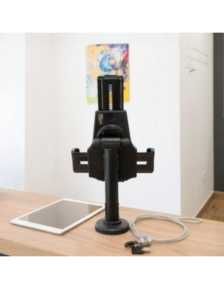 SOPORTE SOBREMESA TOOQ ANTIRROBO AJUSTABLE PARA TABLET 7.9-10.5 BLACK