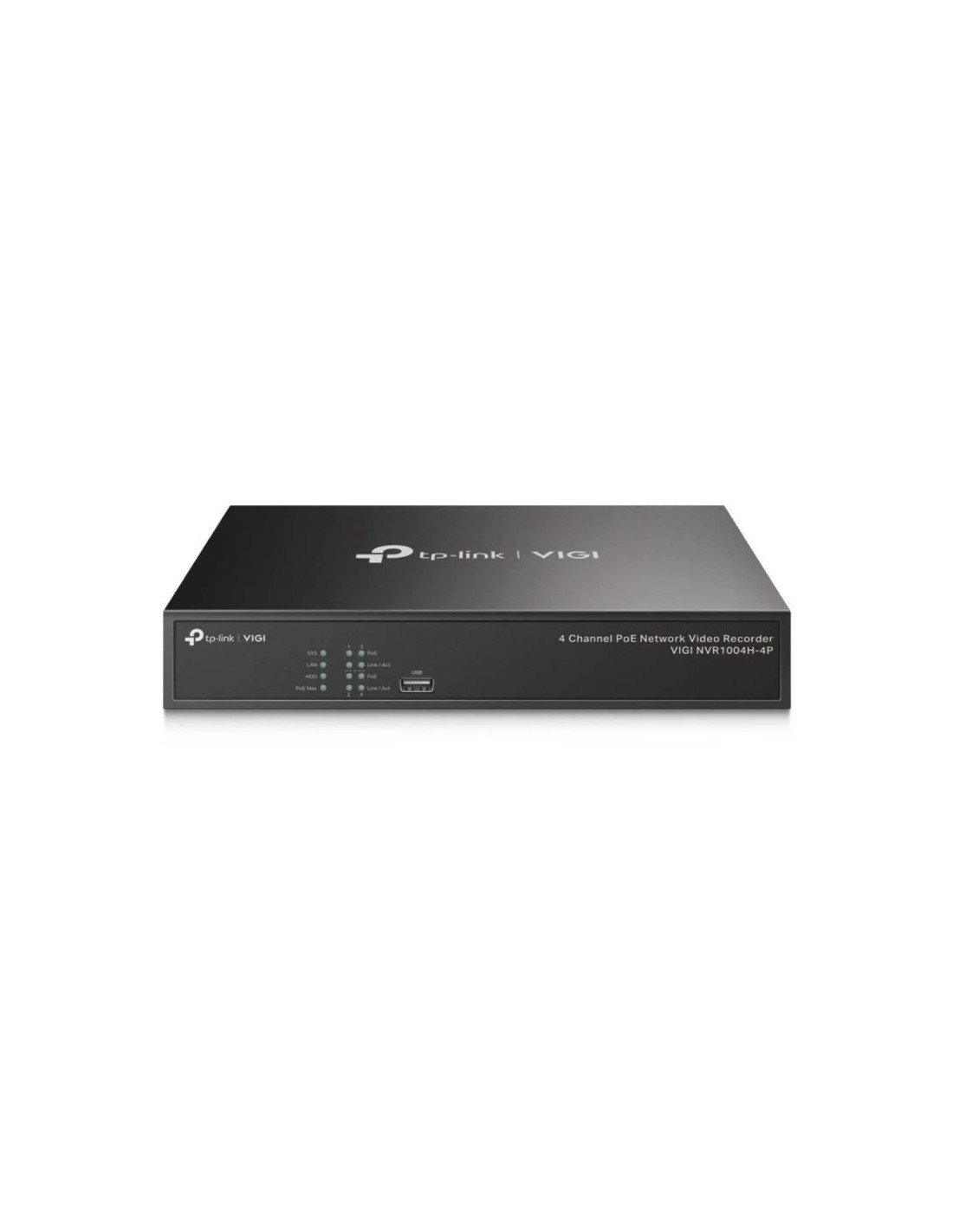 GRABADOR IP NVR TP-LINK VIGI 4 CH IP 1HDD H265 SATA