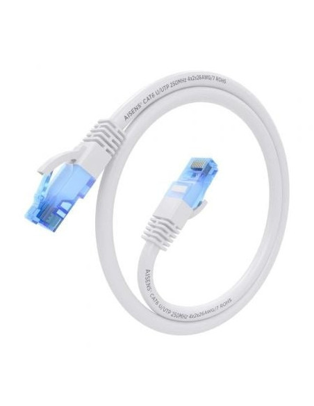 CABLE DE RED CAT.6 UTP 2M AISENS WHITE