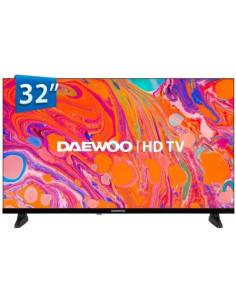 TELEVISOR DAEWOO 32 QLED FHD USB SMART TV  WIFI VIDAA BLUETOOTH HOTEL