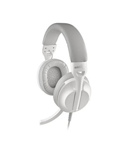AURICULARES + MICROFONO NGS VOX805 USB-A/C WHITE