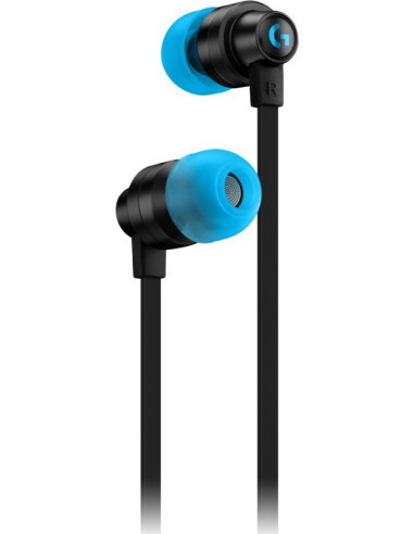 AURICULARES + MICROFONO LOGITECH GAMING G333 JACK 3.5MM USB-C IN EAR BLACK/BLUE
