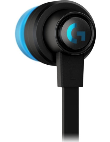 AURICULARES + MICROFONO LOGITECH GAMING G333 JACK 3.5MM USB-C IN EAR BLACK/BLUE