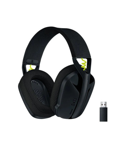 AURICULARES + MICROFONO GAMING LOGITECH G435 BLUETOOTH LIGHTSPEED BLACK