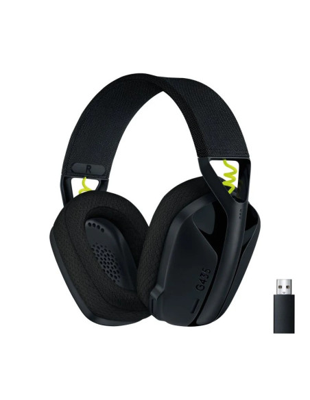 AURICULARES + MICROFONO GAMING LOGITECH G435 BLUETOOTH LIGHTSPEED BLACK