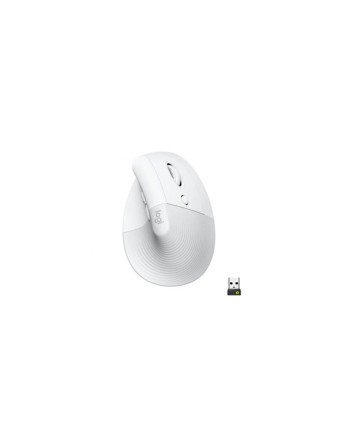 RATON LOGITECH LIFT VERTICAL WIRELESS ERGONOMIC 4000DPI 6 BOTONES WHITE