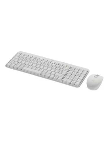 TECLADO + RATON LOGITECH MK250 WIRELESS WHITE