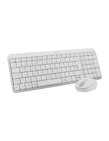 TECLADO + RATON LOGITECH MK250 WIRELESS WHITE