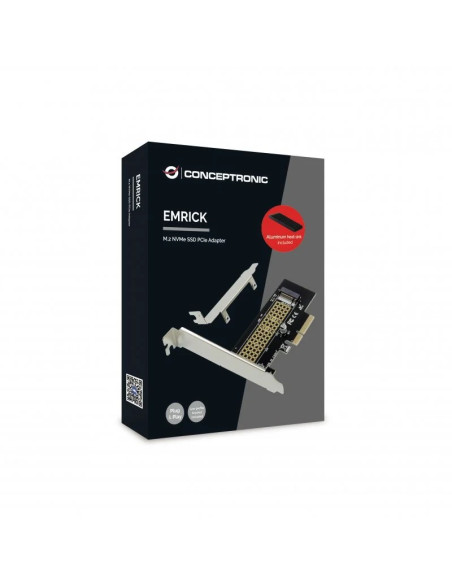 TARJETA CONCEPTRONIC PCI-EX A SSD M2 PERFIL BAJO